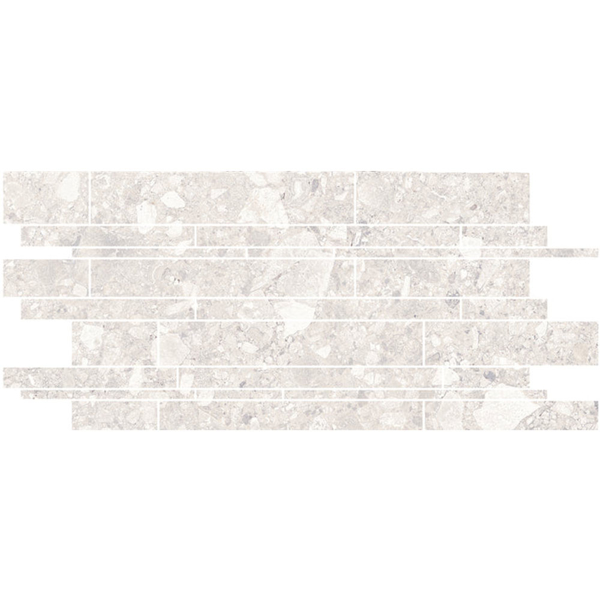 Picture of Emser Tile-Fixt Linear Mosaic Stone White