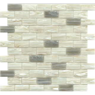 Picture of Emser Tile-Swirl Mosaics Cream Offset