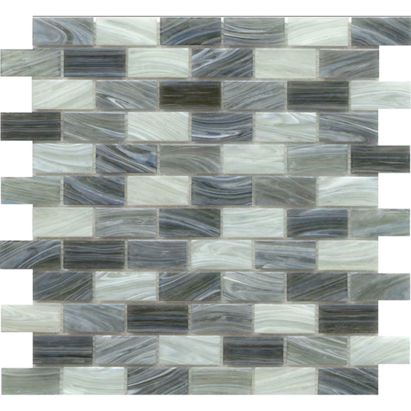 Picture of Emser Tile-Swirl Mosaics Fog Offset