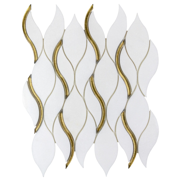 Picture of Anthology Tile-Dazzle Symmetry Mosaic Symmetry Gold