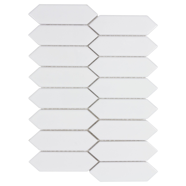 Picture of Anthology Tile-Foundations Picketfence Mosaic Picketfence Plaster