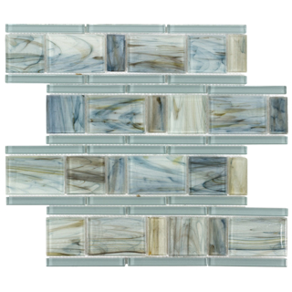 Picture of Anthology Tile-Glassique Interlude Mosaic Interlude Lagoon