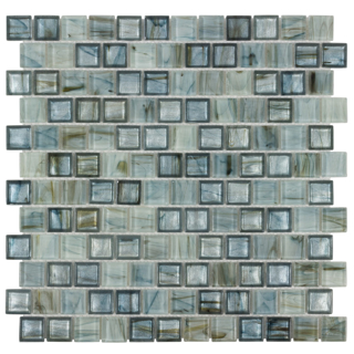 Picture of Anthology Tile-Glassique Rhapsody Mosaic Rhapsody Lagoon