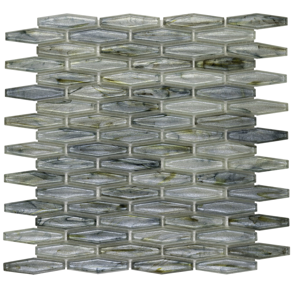Picture of Anthology Tile-Glassique Stakes Mosaic Stakes Lagoon