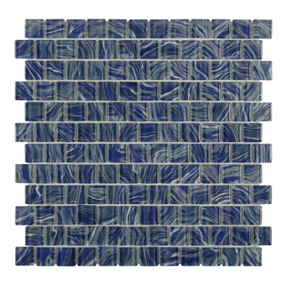 Picture of Anthology Tile-Oceanique 1 x 1 Mosaic High Tide Navy