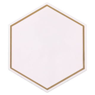 Picture of Anthology Tile-On the Edge Hexagon Rose Gold Hex
