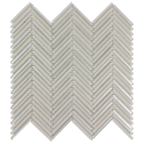 Picture of Anthology Tile-Seasons Herringbone Mosaic Breeze Herringbone