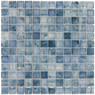 Picture of Anthology Tile-Splash 1 x 1 Mosaic Sandy Seas