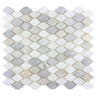 Picture of Anthology Tile-The Finish Line Prism Mosaic Natural Prism