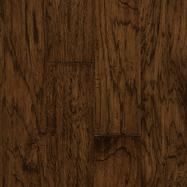 Picture of Ark Floors-Artistic Distressed Engineered 6 1/2 Destroyed Scraped Hickory Chestnut