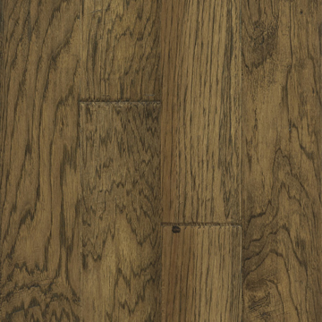 Picture of Ark Floors - Artistic Distressed Engineered 6 1/2 Destroyed Scraped Hickory Mocha