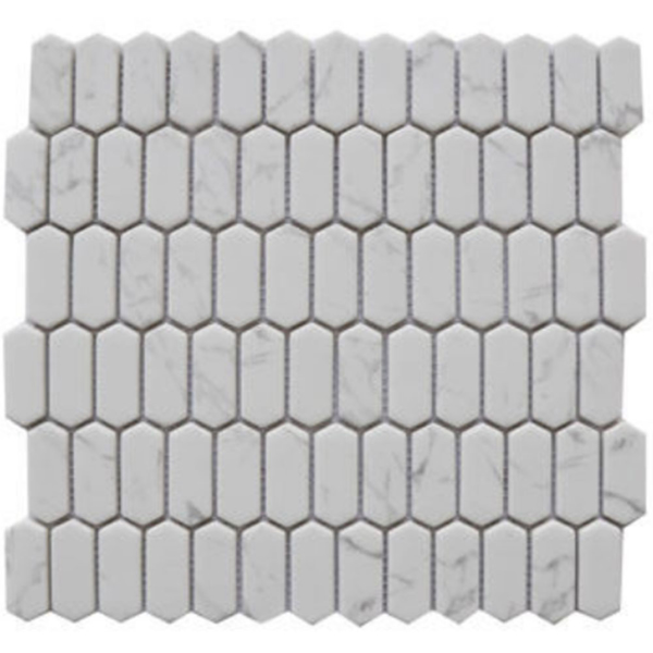 Picture of Arvex - Enameled Glass Mosaics Carrara Picket