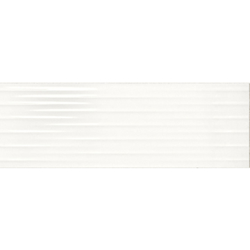 Picture of Euroker - Blanco 12 x 36 B-Thin Blanco Shiny Drip Decor