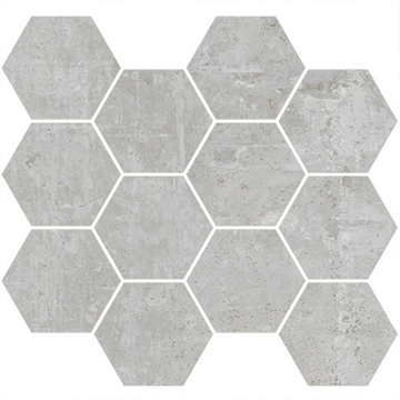 Picture of American Wonder Porcelain - Asher 4 Inch Hexagon Slate