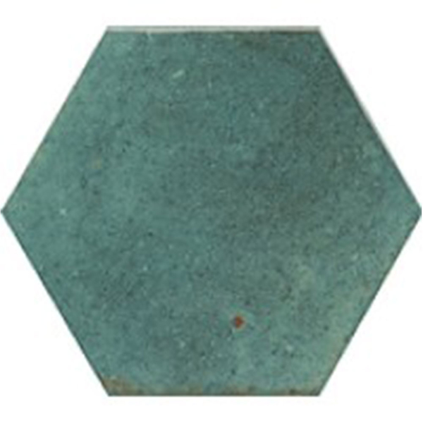 Picture of Eleganza Tiles - Bali Hexagona Green Olive Brillo