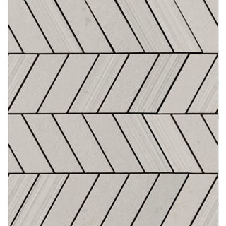 Picture of Eleganza Tiles - Silver Grain Chevron Mosaic Grey