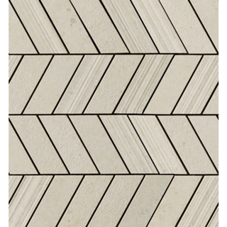 Picture of Eleganza Tiles - Silver Grain Chevron Mosaic Beige