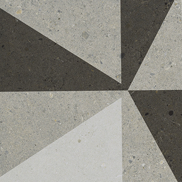 Picture of Eleganza Tiles - Silver Grain Deco 8 x 8 Decor F