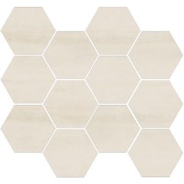Picture of Eleganza Tiles - Steel Moderne Hexagon Mosaic Chrome Matte