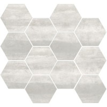 Picture of Eleganza Tiles - Steel Moderne Hexagon Mosaic Nickel Matte