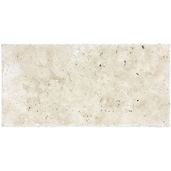 Picture of Anatolia Tile & Stone - Travertine Chiseled & Brushed 8 x 16 Ivory