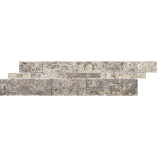 Picture of Anatolia Tile & Stone - Split Face Wall Panels Silver Ash Travertine