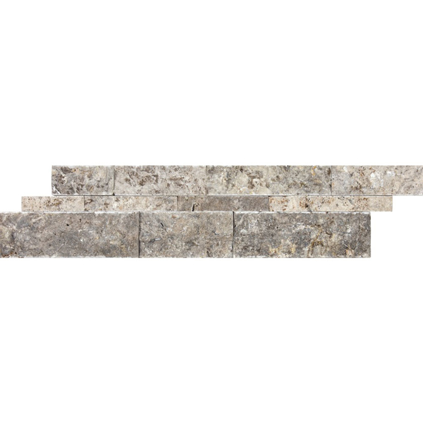 Picture of Anatolia Tile & Stone - Split Face Wall Panels Silver Ash Travertine