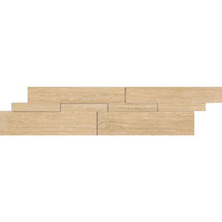 Picture of Anatolia Tile & Stone - Cubic Wall Panels Siena Avorio Veincut Travertine