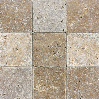 Picture of Anatolia Tile & Stone - Travertine 4 x 4 Noce