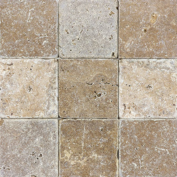 Picture of Anatolia Tile & Stone - Travertine 4 x 4 Noce