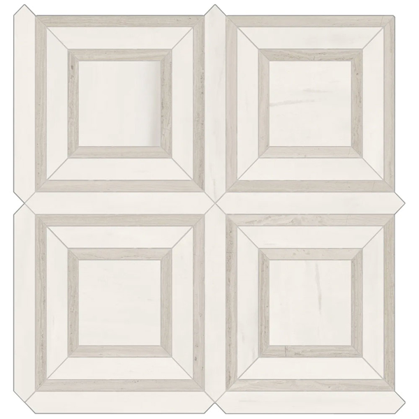 Picture of Anatolia Tile & Stone - Mayfair Mosaics Suave Bianco Piazza