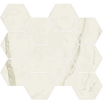 Picture of Del Conca - Nature Hexagon Mosaic Calacatta Gold