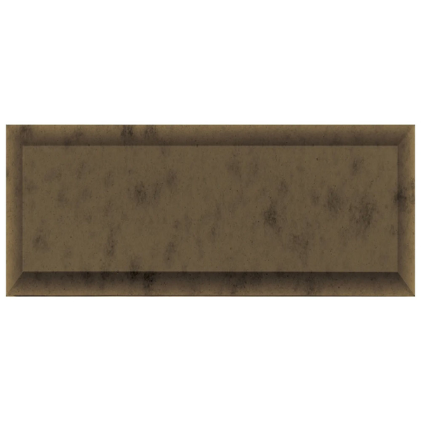 Picture of Anatolia Tile & Stone - Obsidian Beveled Antique Bronze