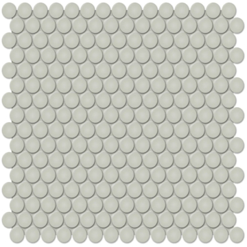 Picture of Anatolia Tile & Stone - Soho Penny Round Mosaic Soft Sage Matte