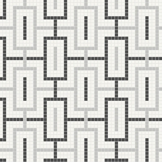 Picture of Anatolia Tile & Stone - Soho Chain Pattern Midnight Blend