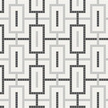 Picture of Anatolia Tile & Stone - Soho Chain Pattern Midnight Blend