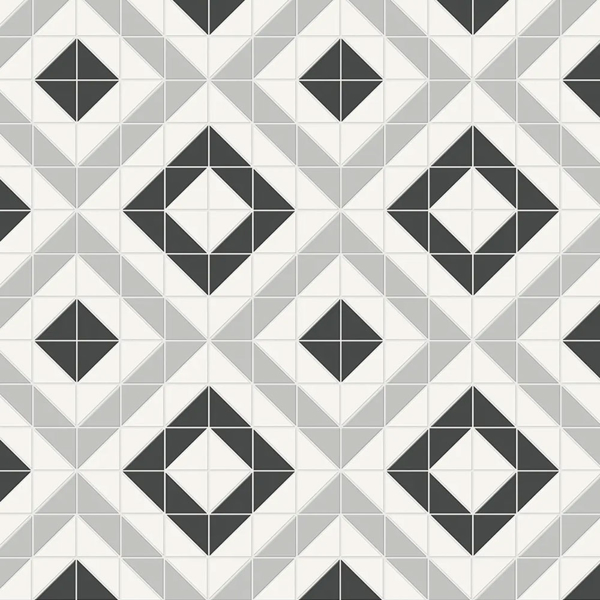 Picture of Anatolia Tile & Stone - Soho Cubic Pattern Midnight Blend