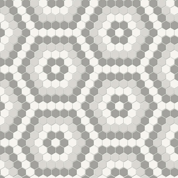 Picture of Anatolia Tile & Stone - Soho Hexagon Pattern Evening Blend