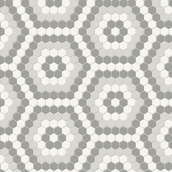 Picture of Anatolia Tile & Stone - Soho Hexagon Pattern Evening Blend