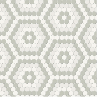 Picture of Anatolia Tile & Stone - Soho Hexagon Pattern Morning Blend