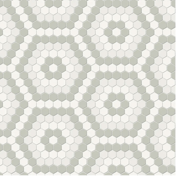 Picture of Anatolia Tile & Stone - Soho Hexagon Pattern Morning Blend