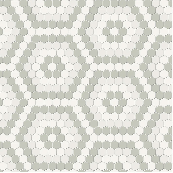 Picture of Anatolia Tile & Stone - Soho Hexagon Pattern Morning Blend