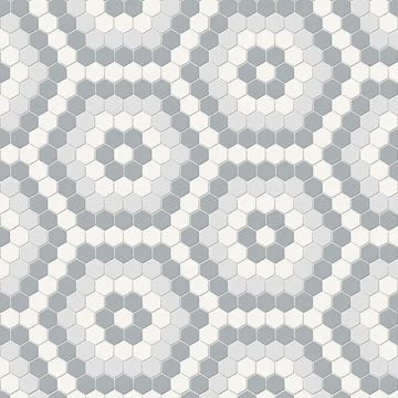 Picture of Anatolia Tile & Stone - Soho Hexagon Pattern Afternoon Blend