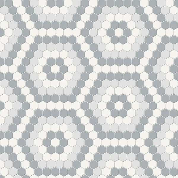 Picture of Anatolia Tile & Stone - Soho Hexagon Pattern Afternoon Blend
