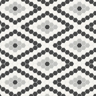 Picture of Anatolia Tile & Stone - Soho Diamond Pattern Midnight Blend