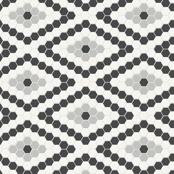 Picture of Anatolia Tile & Stone - Soho Diamond Pattern Midnight Blend