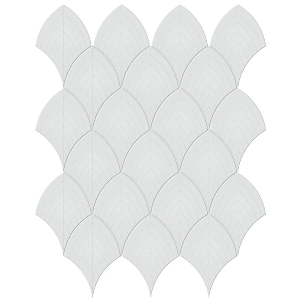 Picture of Anatolia Tile & Stone - Soho Scallop Mosaic Gallery Grey