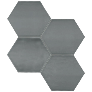Picture of Anatolia Tile & Stone - Teramoda Hexagon Charcoal