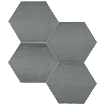 Picture of Anatolia Tile & Stone - Teramoda Hexagon Charcoal