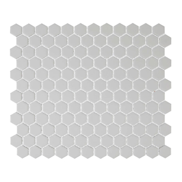 Picture of Lungarno - Carrollton 1 inch Hexagon Mosaic Gray